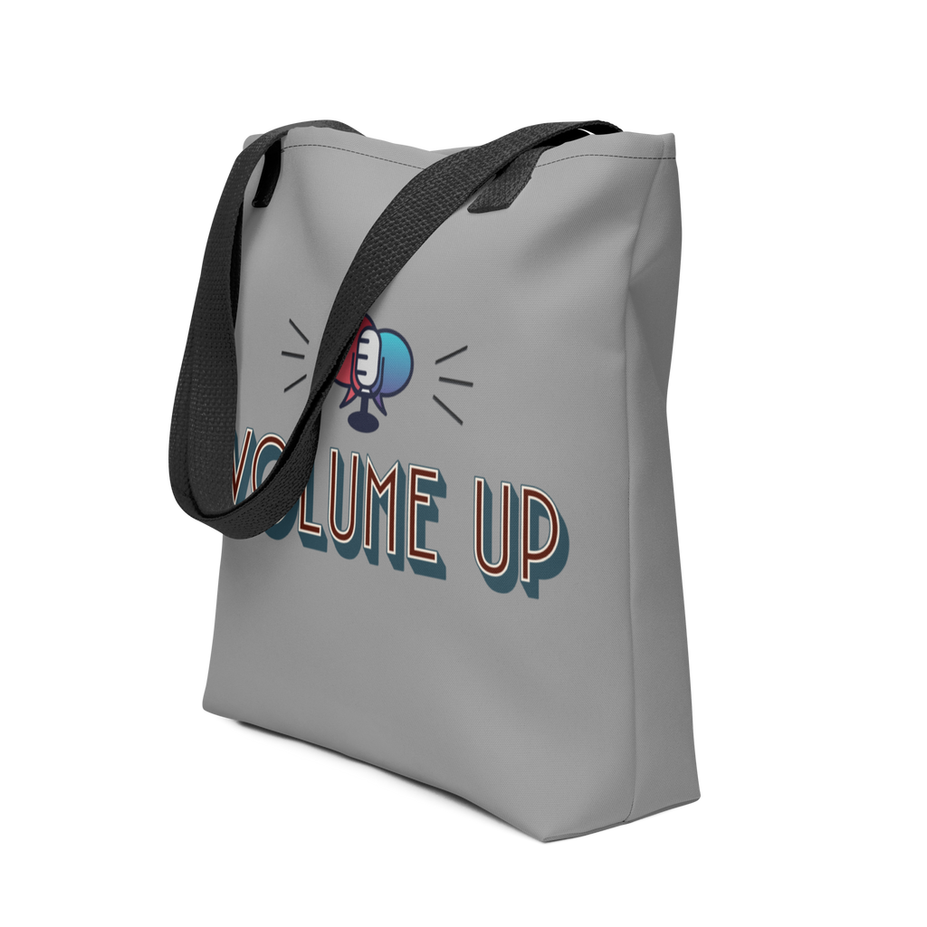 Retro, Vibrant, and Empowering Signature VOLUME UP All-Ages Tote Bag - 2 COLORS