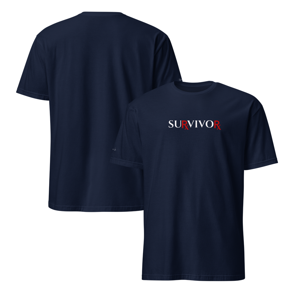 Brave, Courageous, Heroic Big Pharma Loses Survivor Wins Unisex T-shirt (S-2X) 5 COLORS