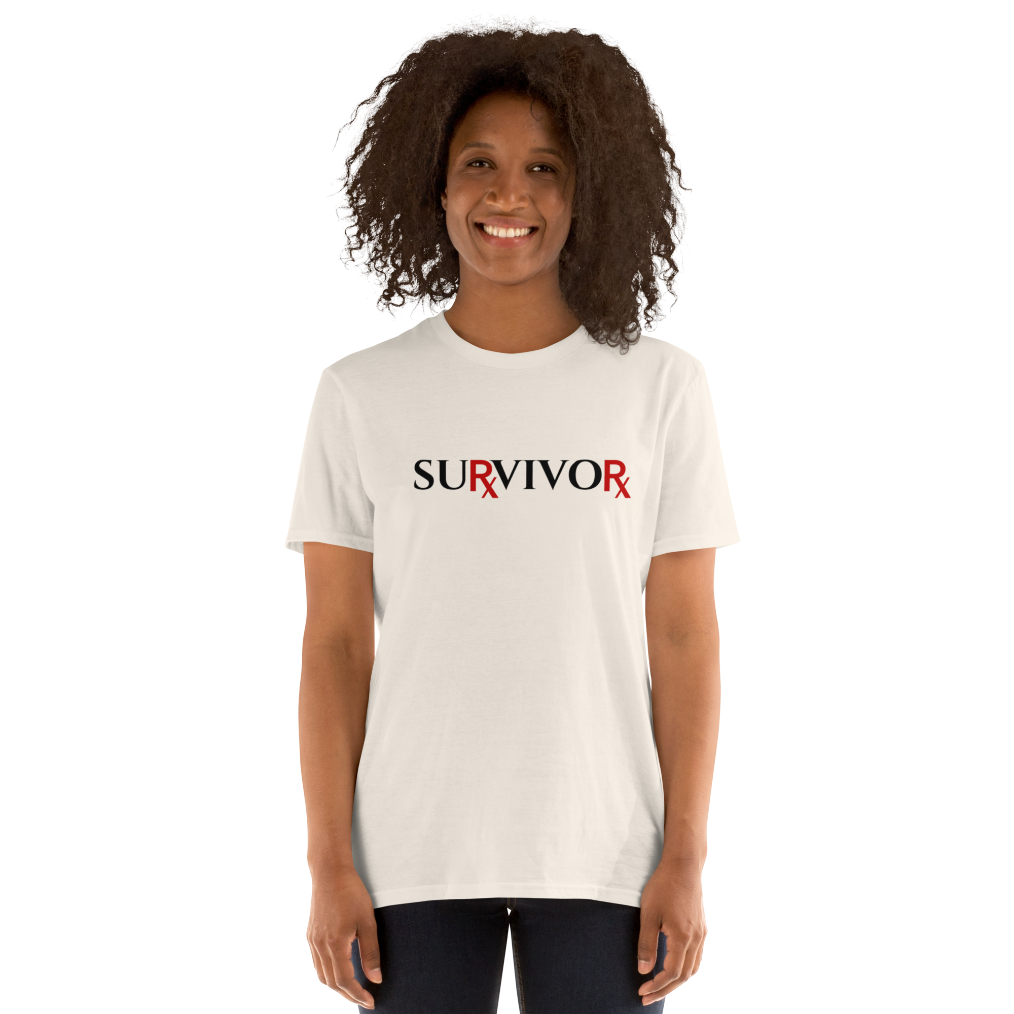 Pharmaceutical Drug Rx Survivor T-Shirt (6 color options, black lettering) S - 2X