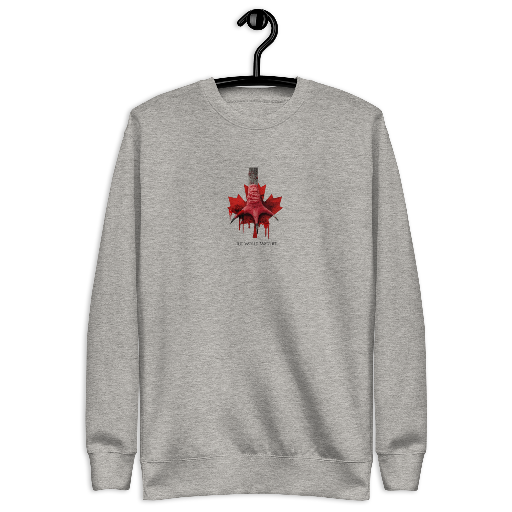 Canada Ostrich Farm Remembrance Flag & Foot Sweatshirt for charity (3 color options) S-2X