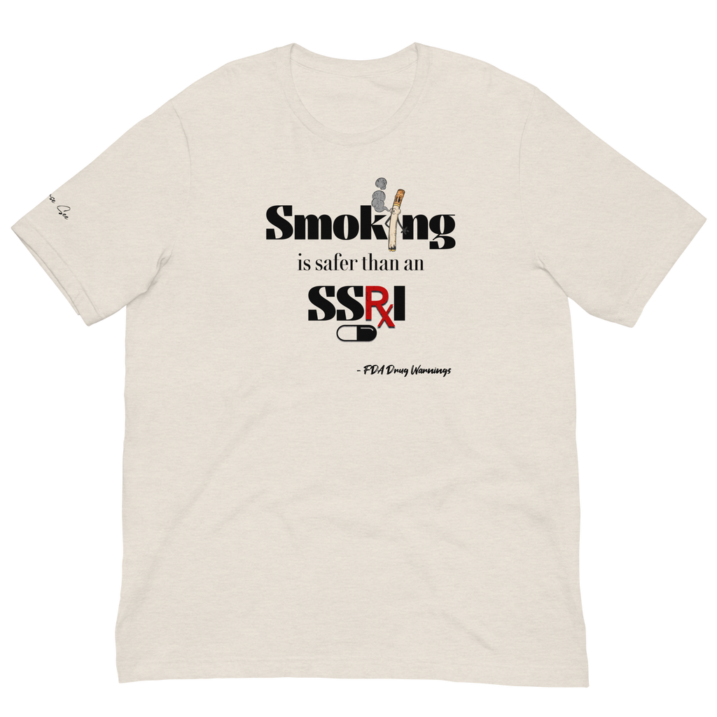 Provocative & Revealing Big Tobacco vs Big Pharma Premium Unisex T-Shirt (S-2x) 3 Colors