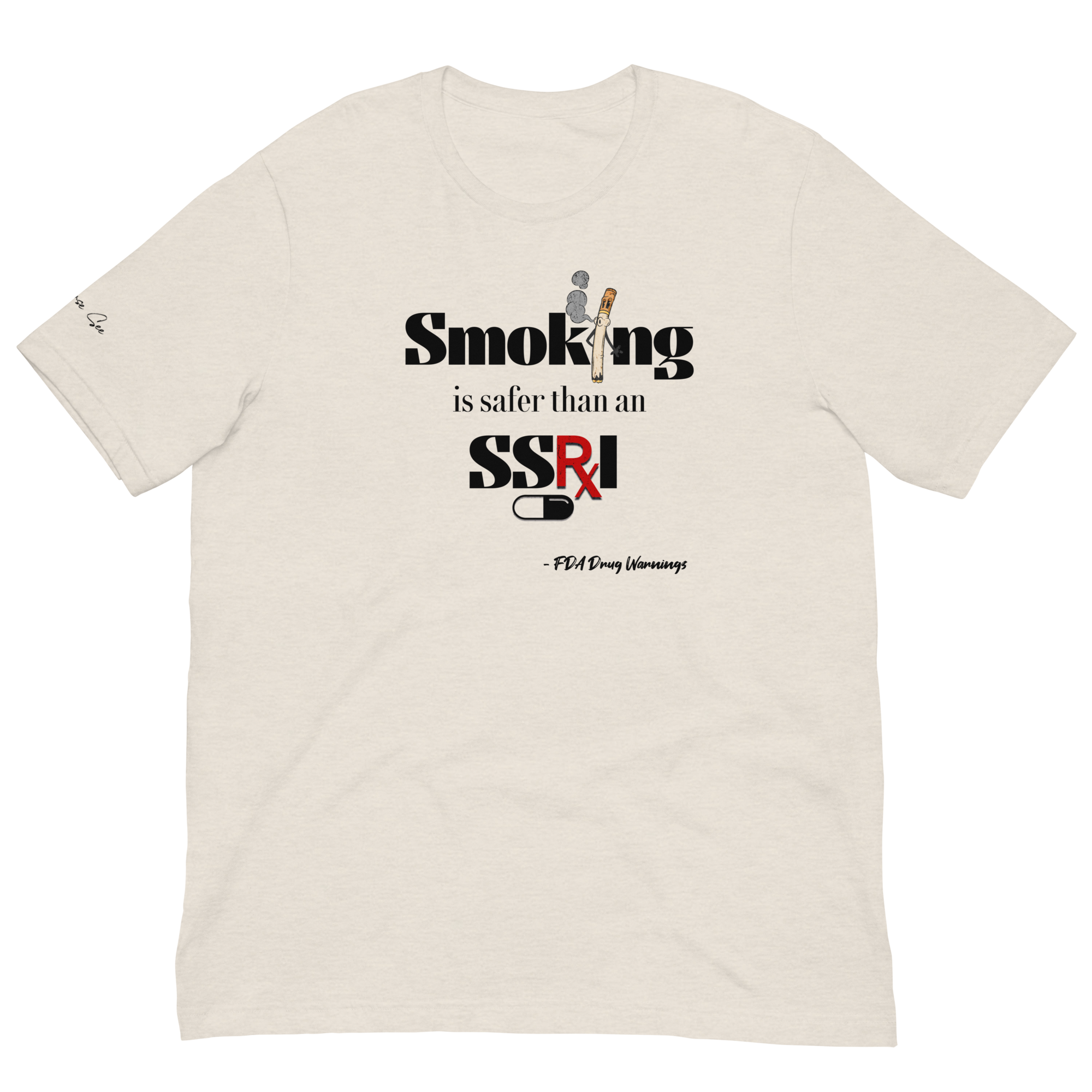 Provocative & Revealing Big Tobacco vs Big Pharma Premium Unisex T-Shirt (S-2x) 3 Colors