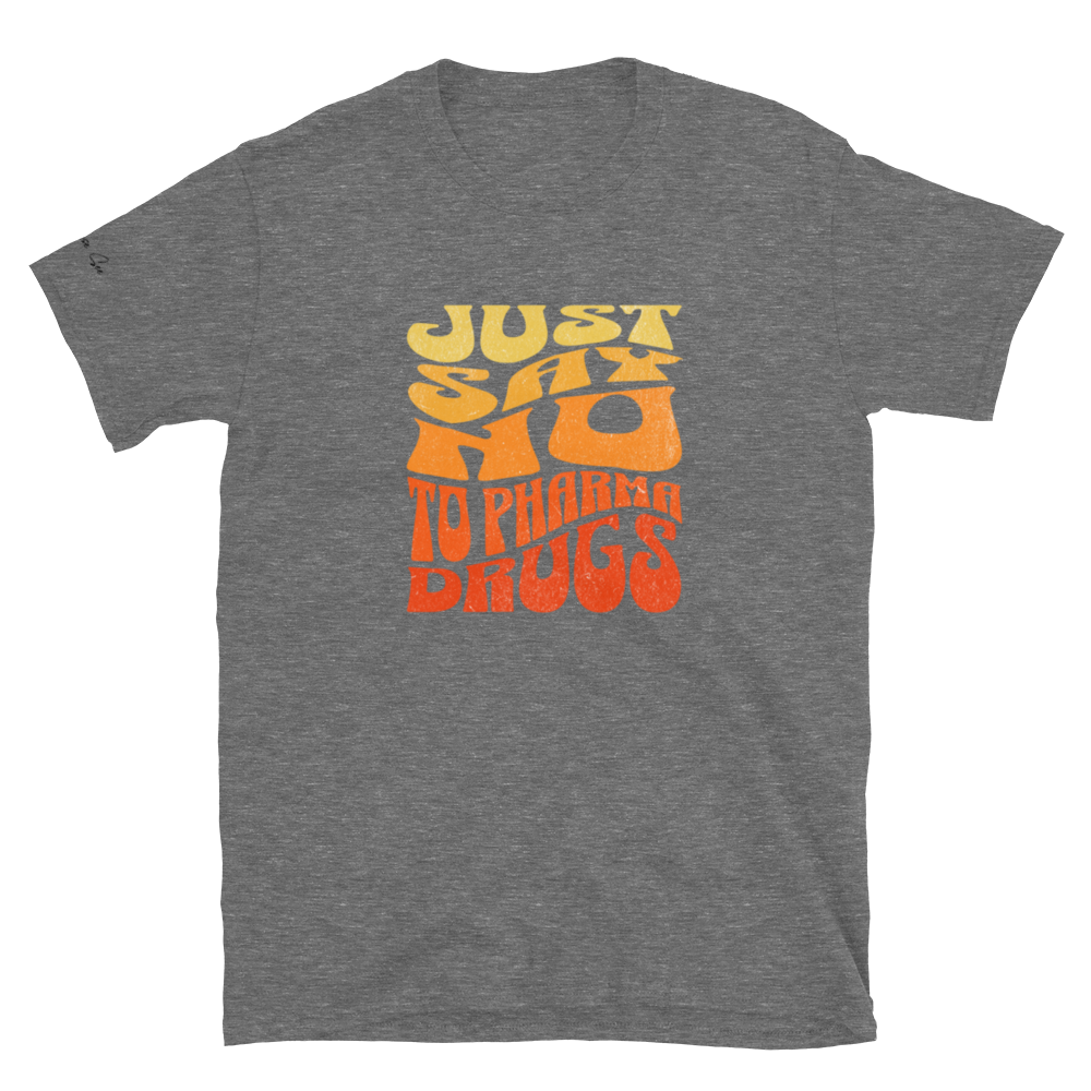 Colorfully Groovy Generation Just-Say-No Knows Unisex T-shirt (S-2X) 4 colors