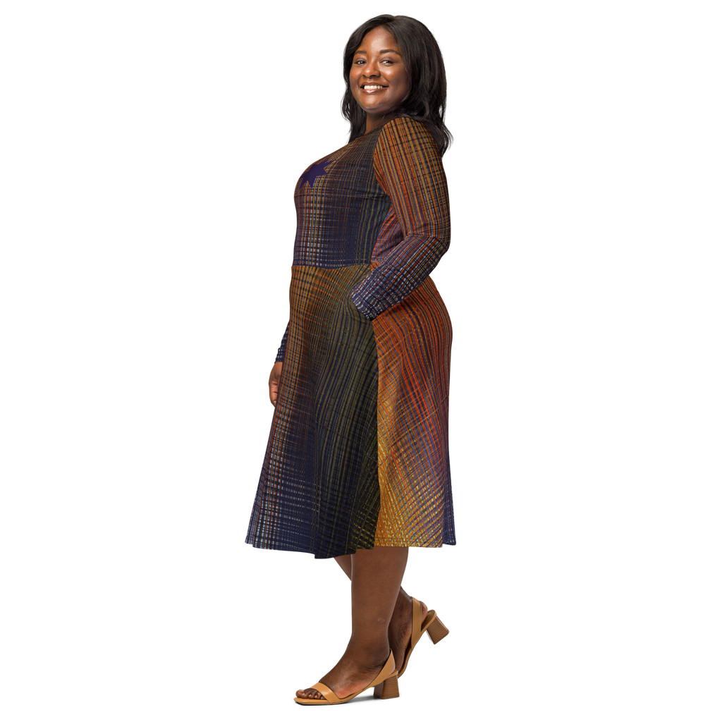 Stars on Fire Midi Pocket Dress