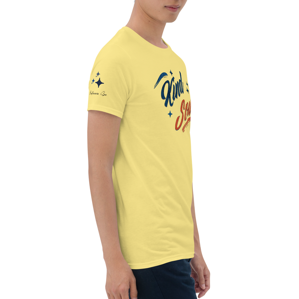 Expressively Generous, Kindhearted, Thoughtful, Considerate, and Compassionate Kind Soul Retro Unisex T-shirt (S-2X) 4 COLORS