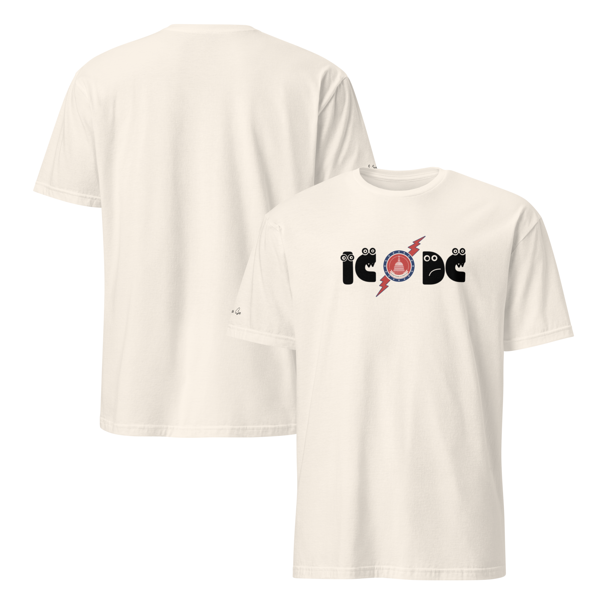 Comical Political Parody Naughty DC Politicians Can't Hide Unisex T-shirt (S-2X) 6 Colors