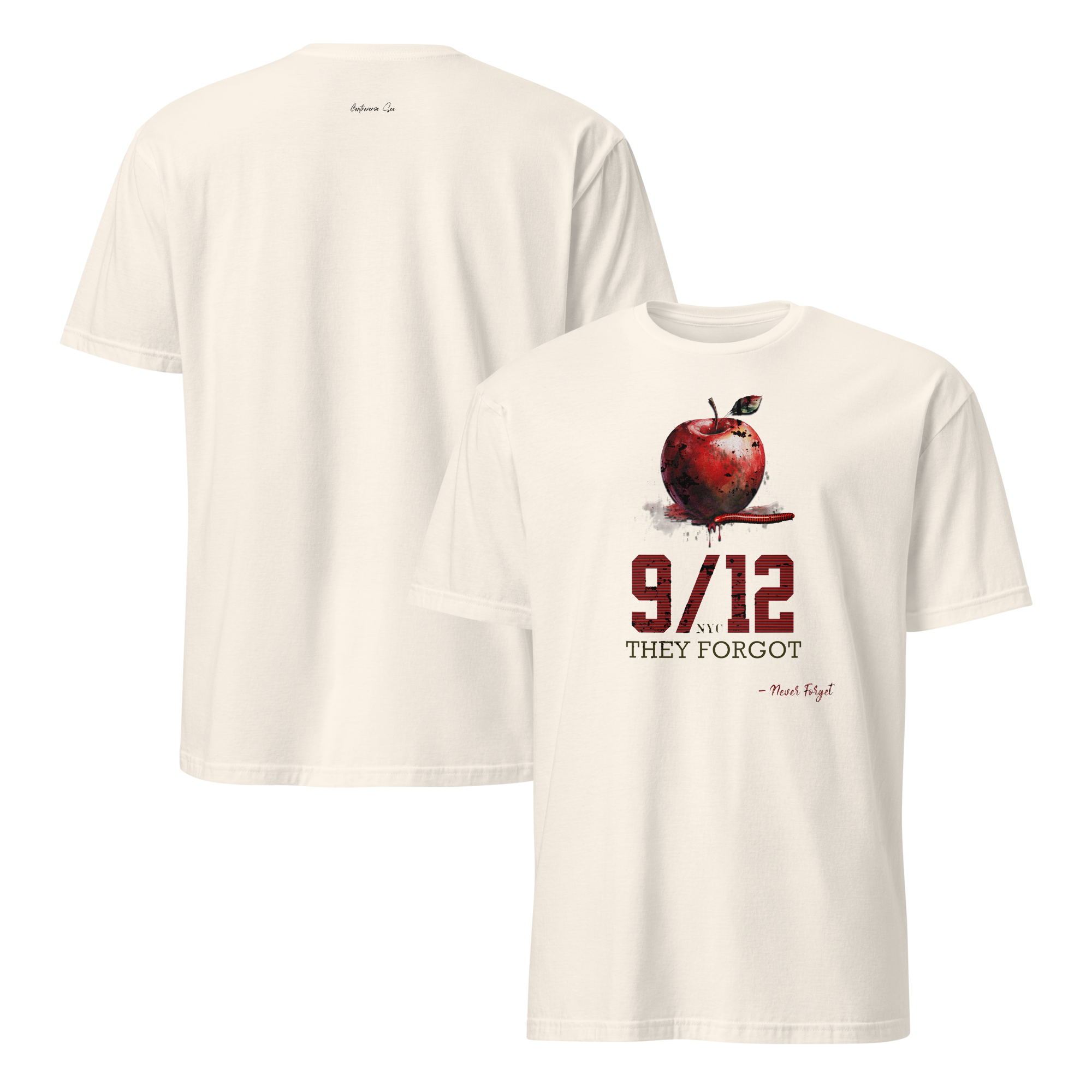 Powerful NYC 9/11 Remembrance or Forget Soft-Style Unisex T-Shirt (S - 2X) 5 Colors