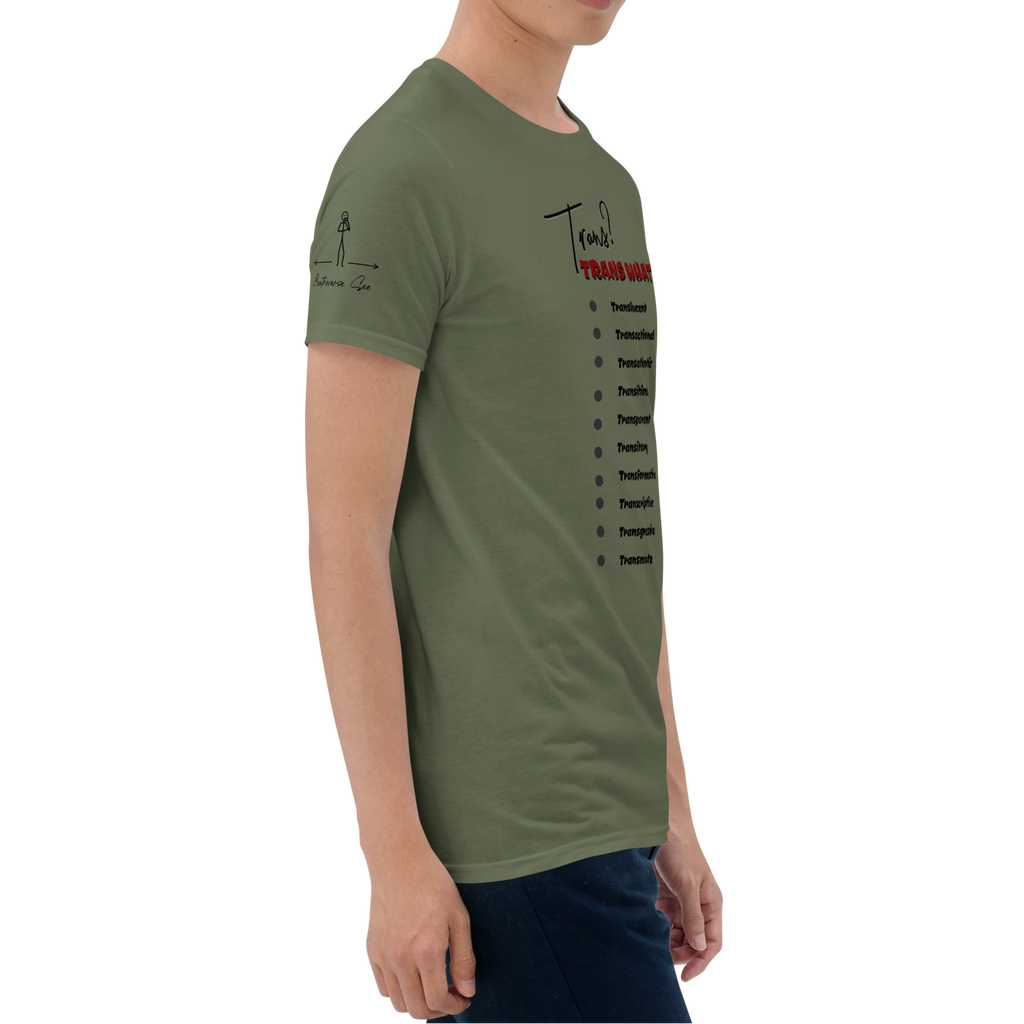 Playful, Jaunty, Smart-alecky What's Your Trans Unisex T-shirt (S-2X) 3 COLORS