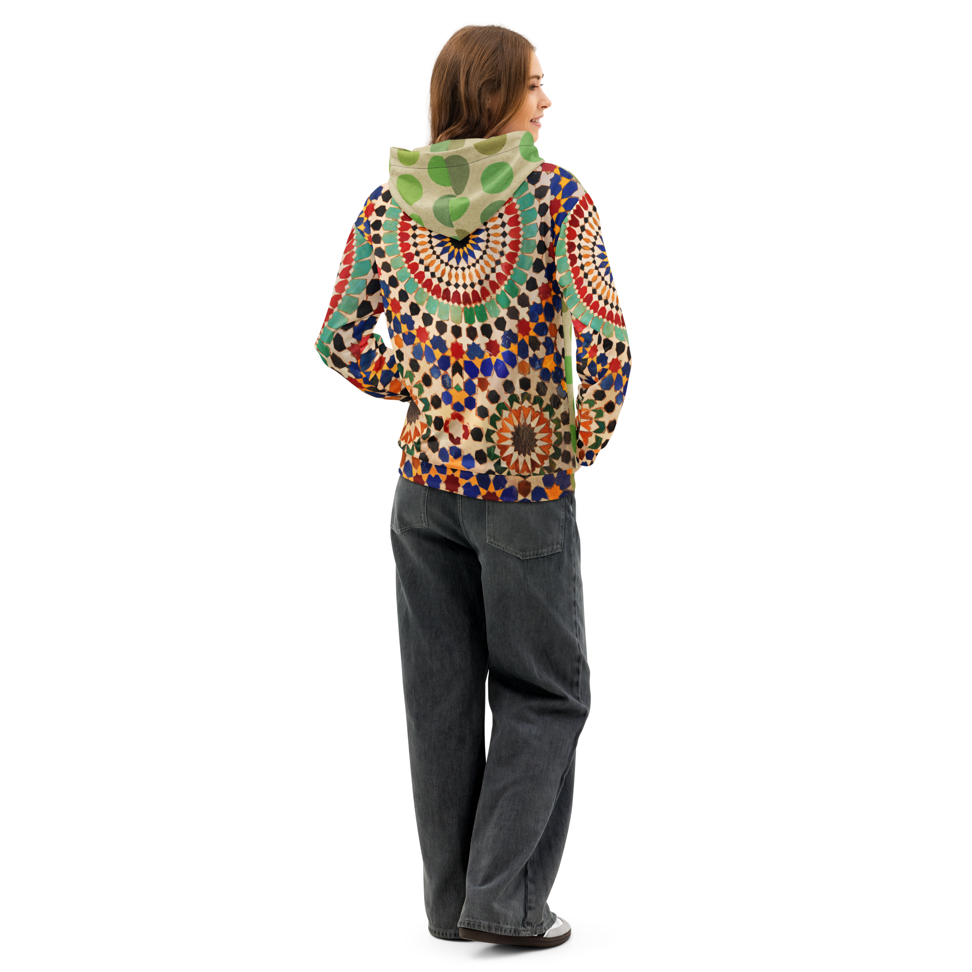 Tapestry Dot Hoodie (S-2X)