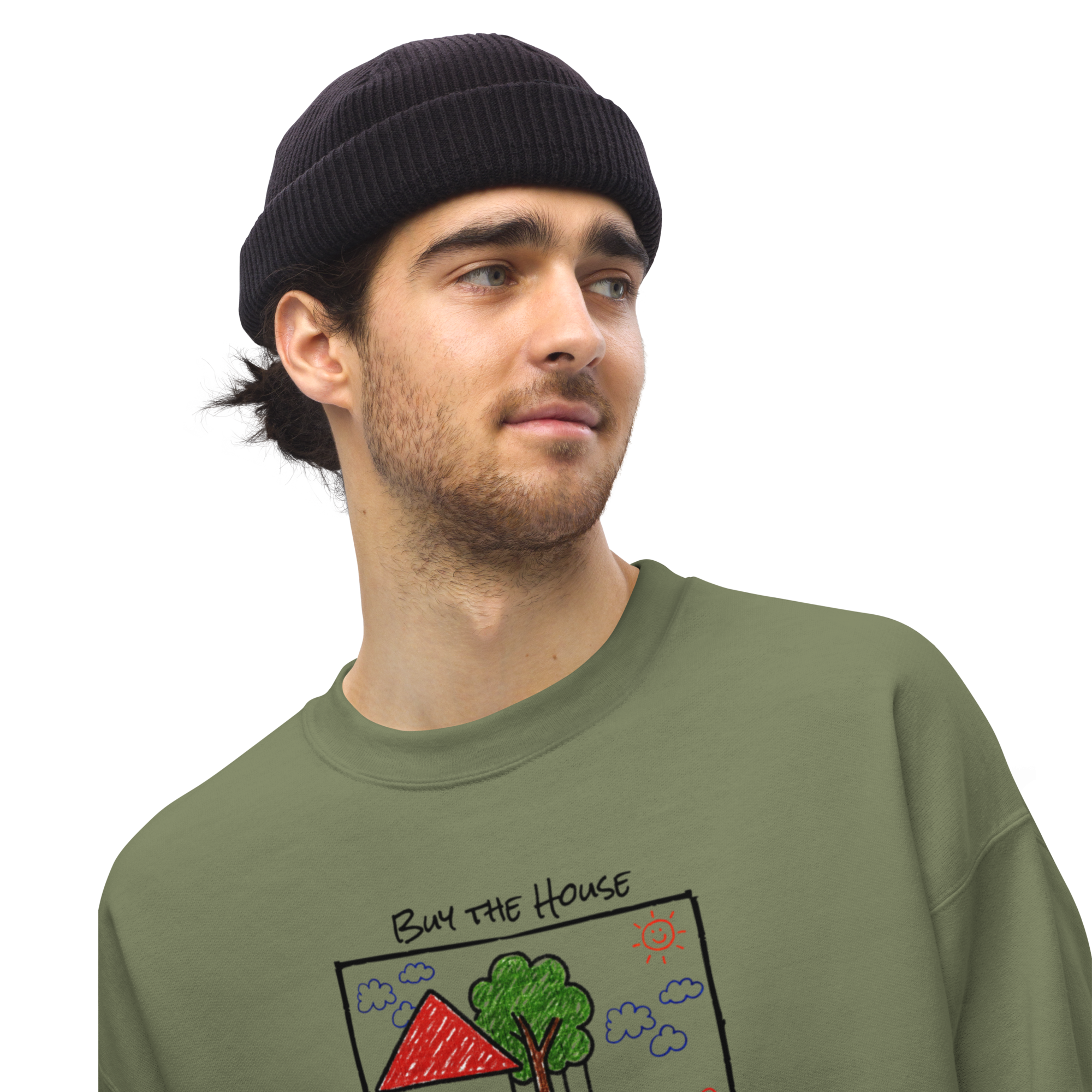 Buy the House sweatshirt (3 color options) S-2X