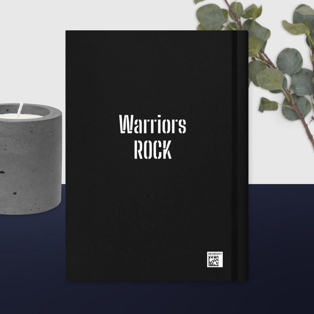 Warrior's Rock Hardcover Journal (front/back graphic) matte