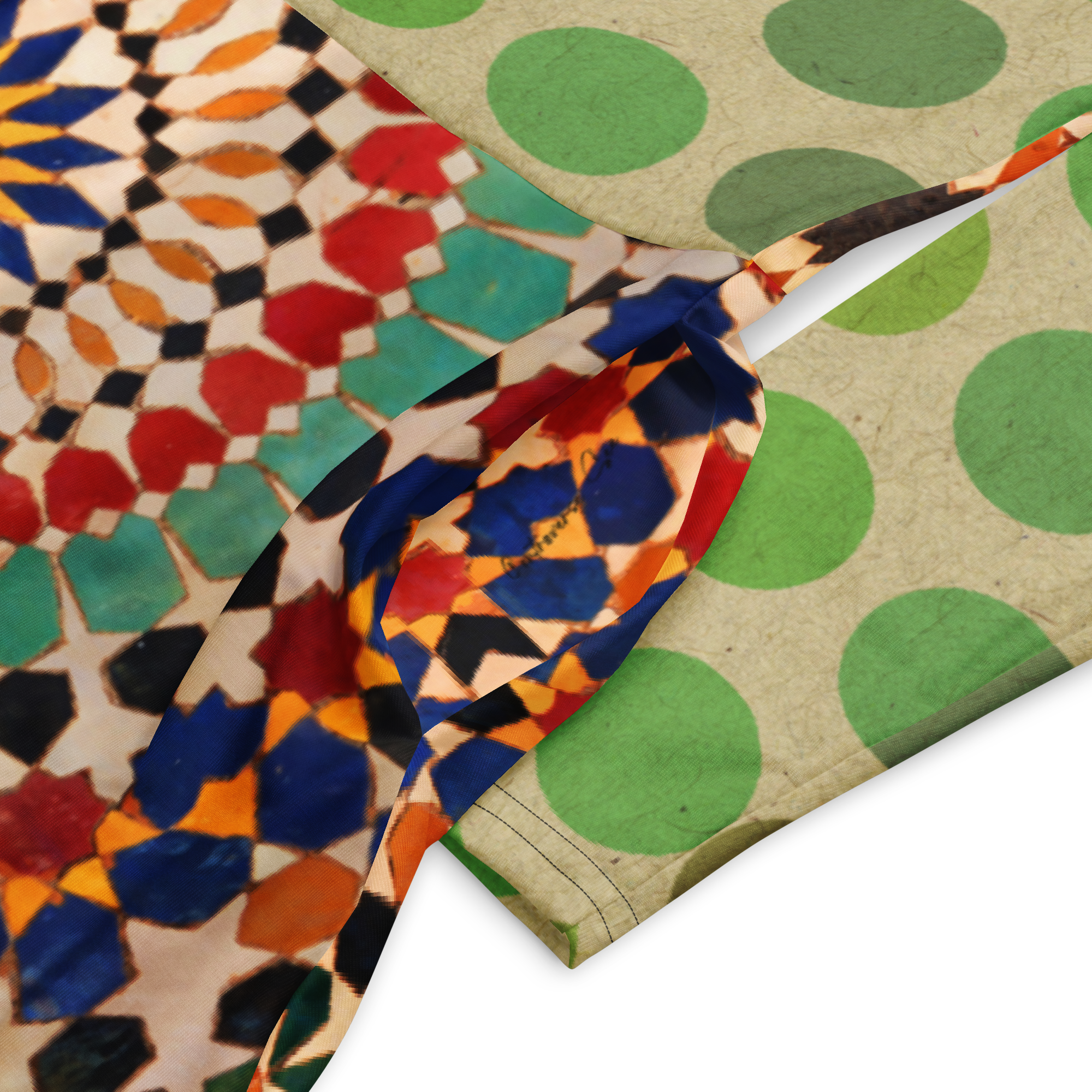 Tapestry Dot Midi Pocket Dress (S-3X)