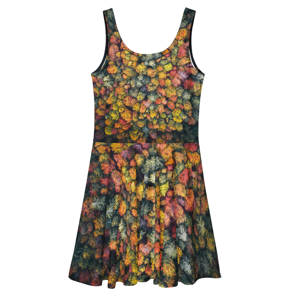 Starship Garden Mini Skater Dress (S-2X)