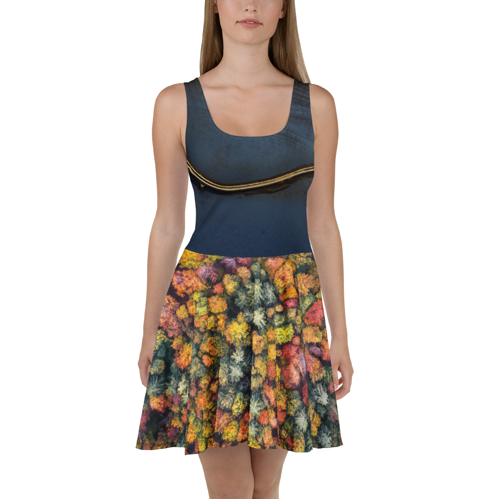 Starship Garden Mini Skater Dress (S-2X)