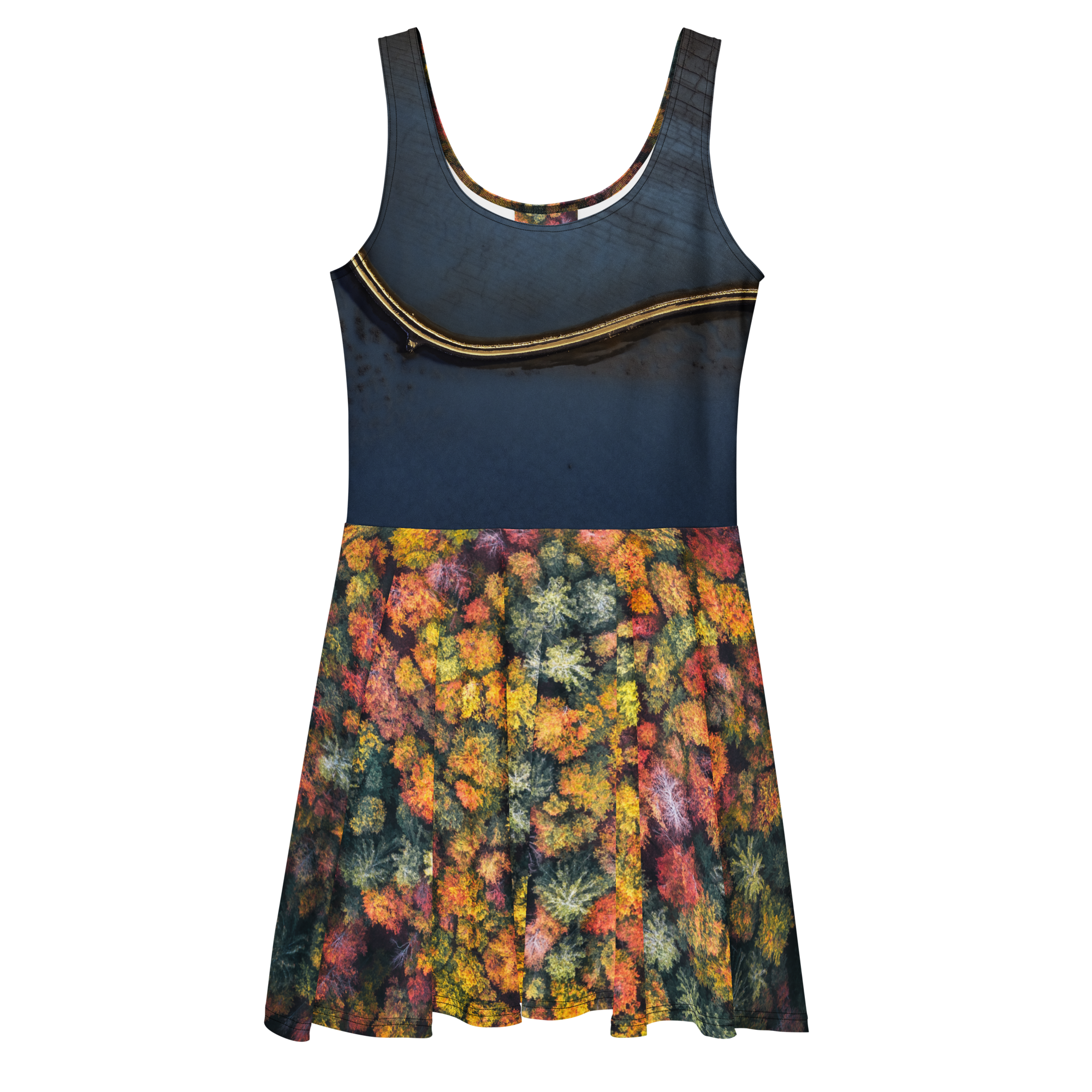Starship Garden Mini Skater Dress (S-2X)