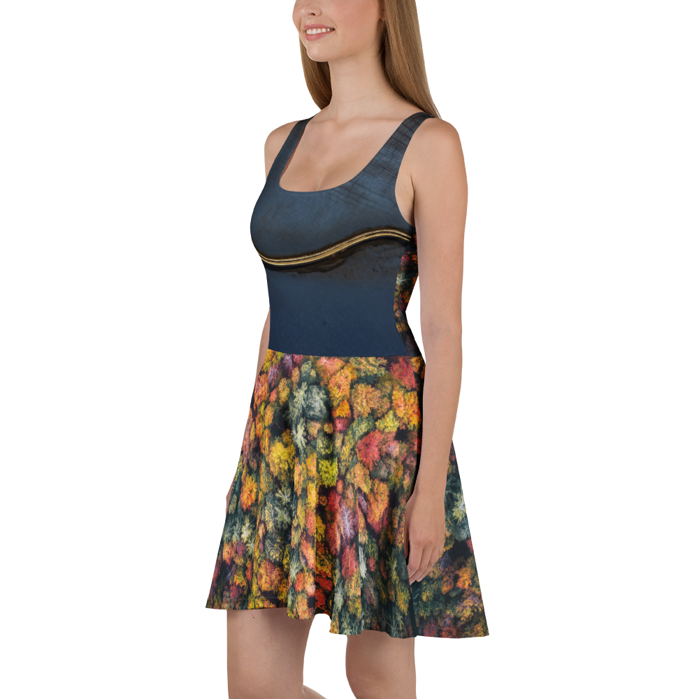 Starship Garden Mini Skater Dress (S-2X)