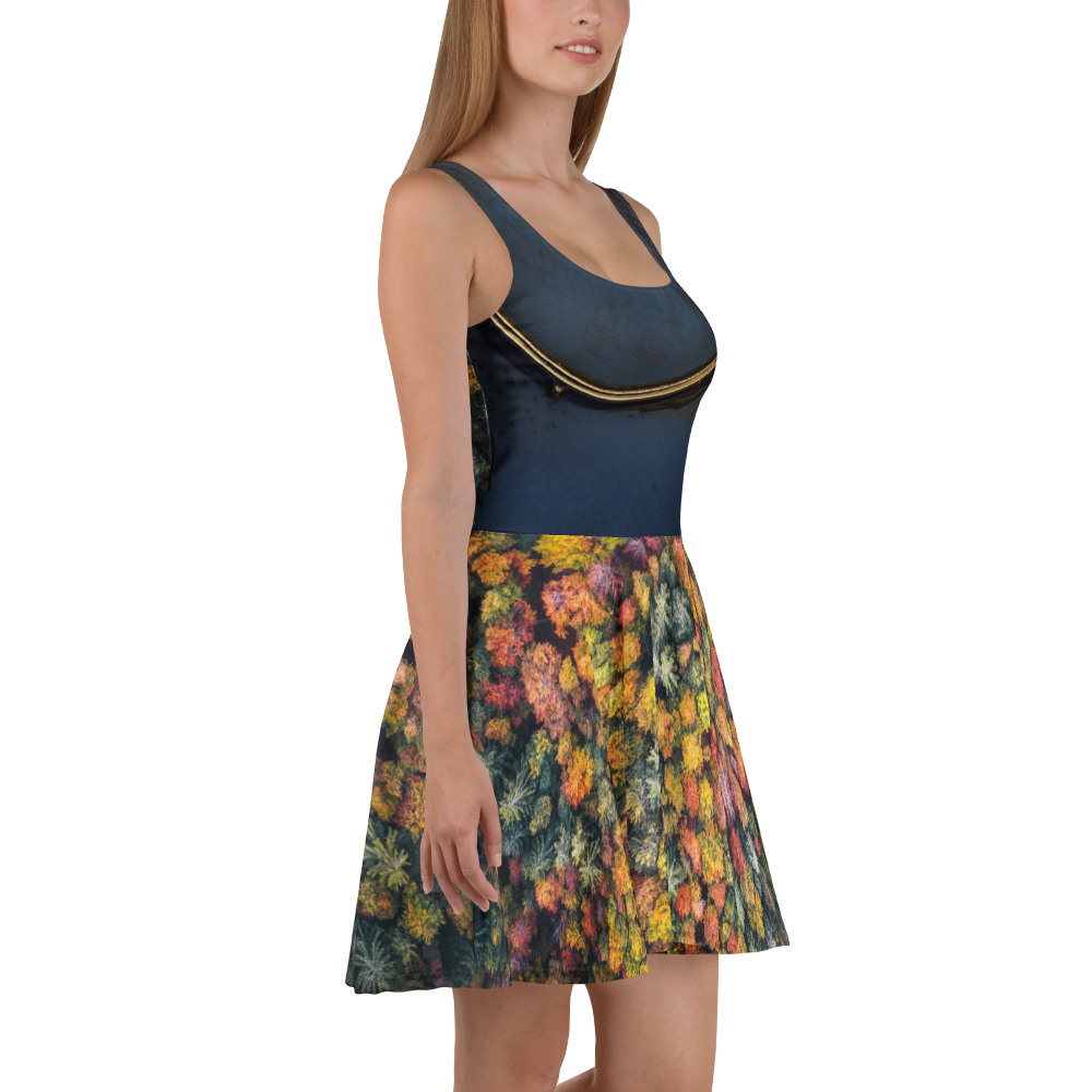 Starship Garden Mini Skater Dress (S-2X)