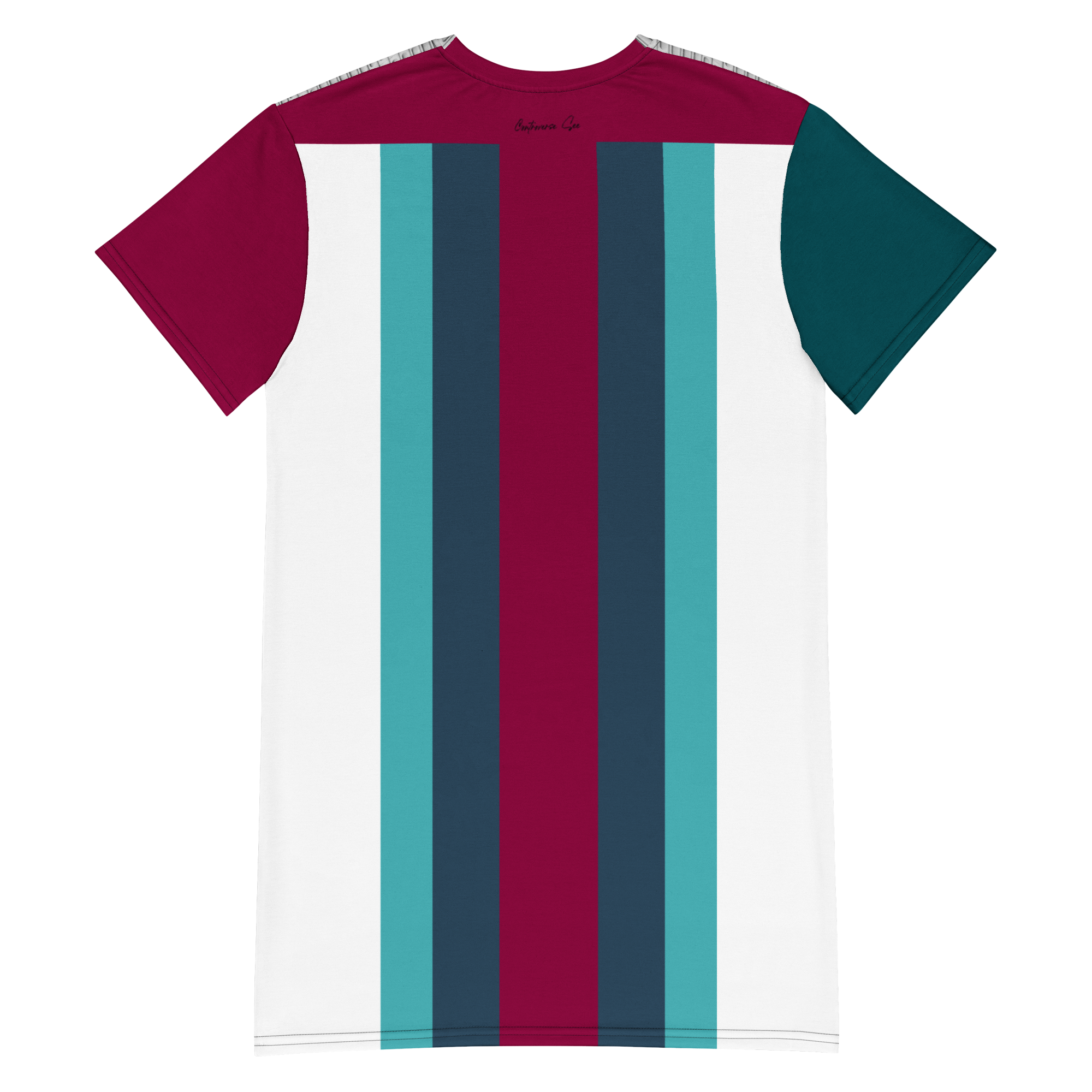 Digital Suit T-Shirt Dress (S-3X)