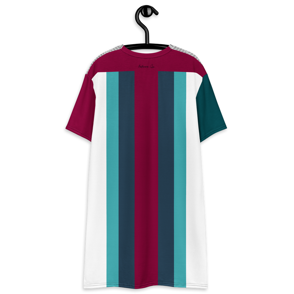 Digital Suit T-Shirt Dress (S-3X)