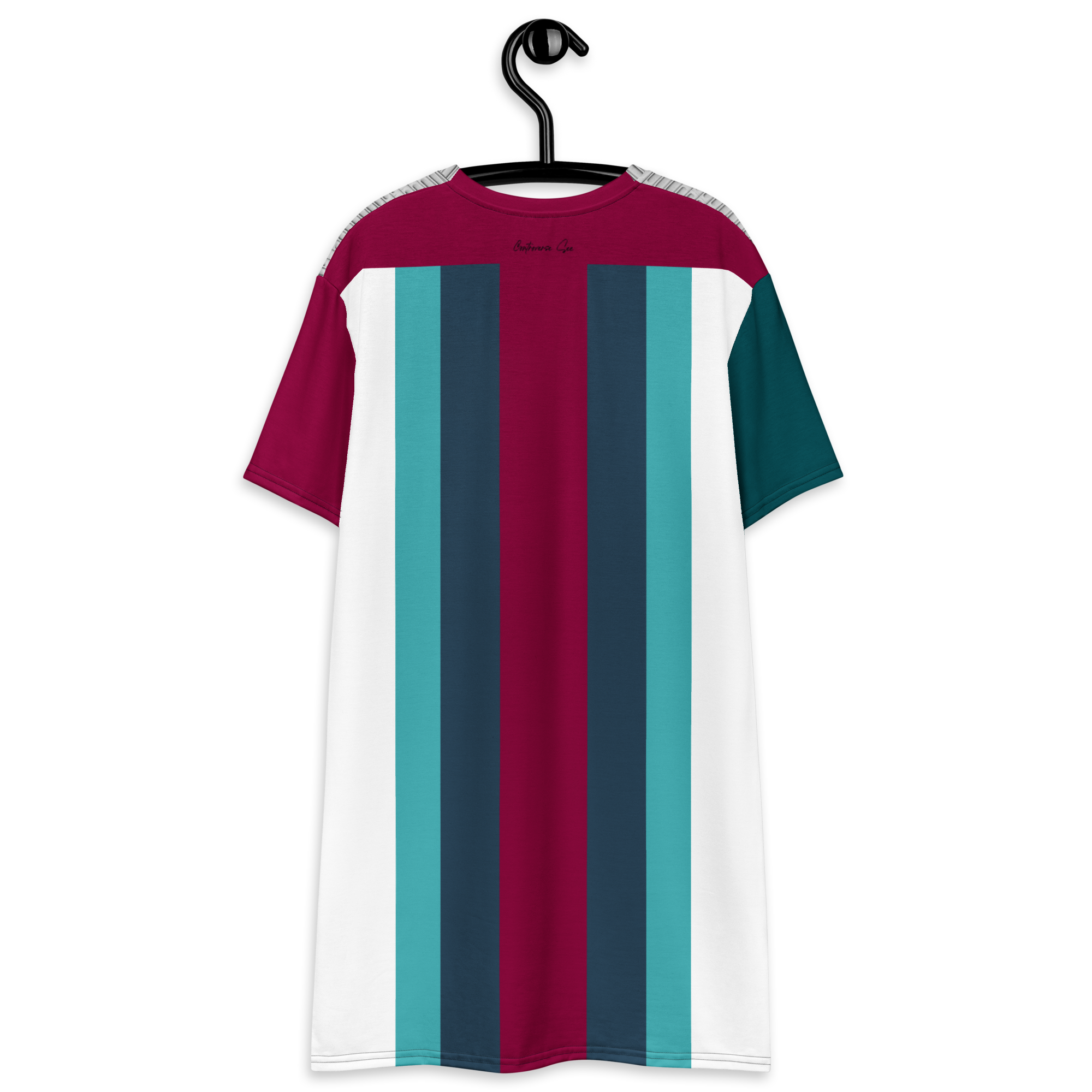 Digital Suit T-Shirt Dress (S-3X)