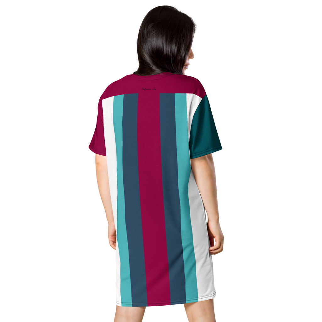 Digital Suit T-Shirt Dress (S-3X)