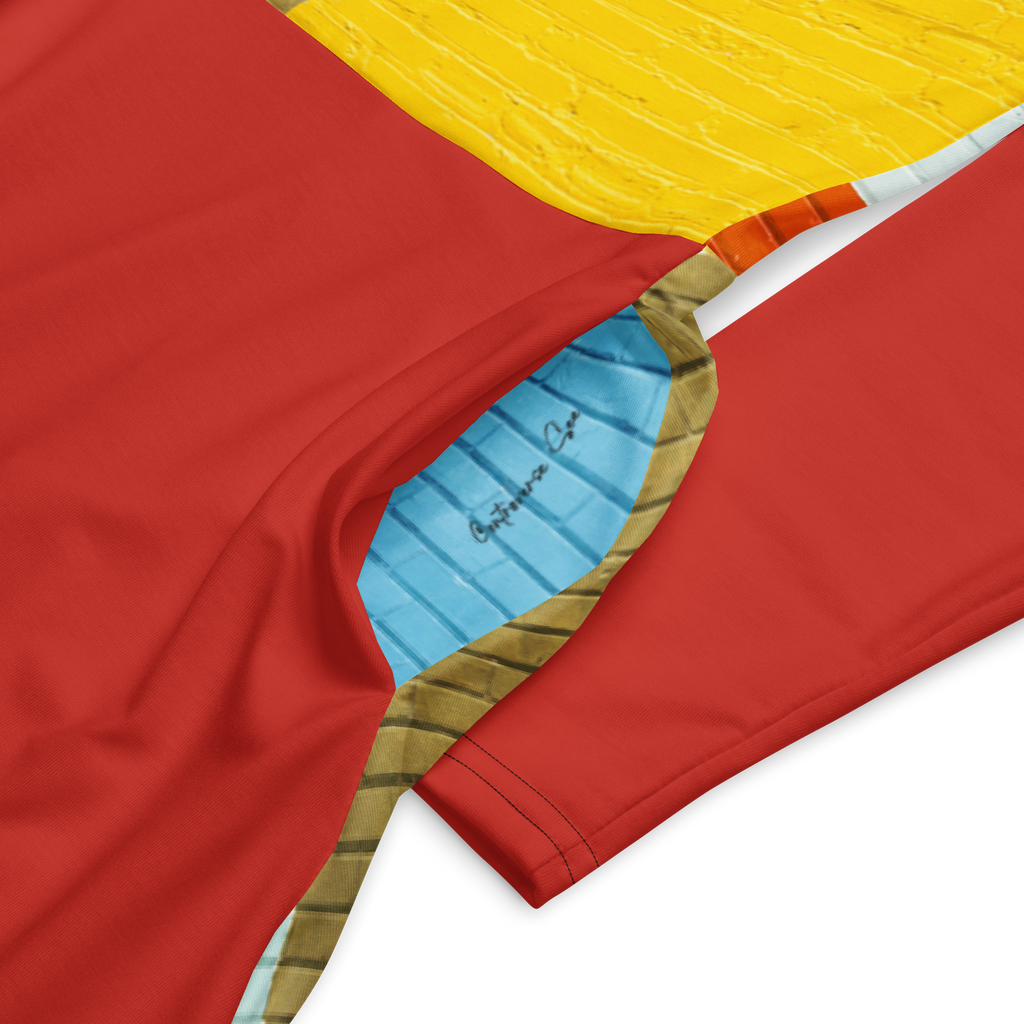 Brick Block Midi Pocket Dress (S-3X)