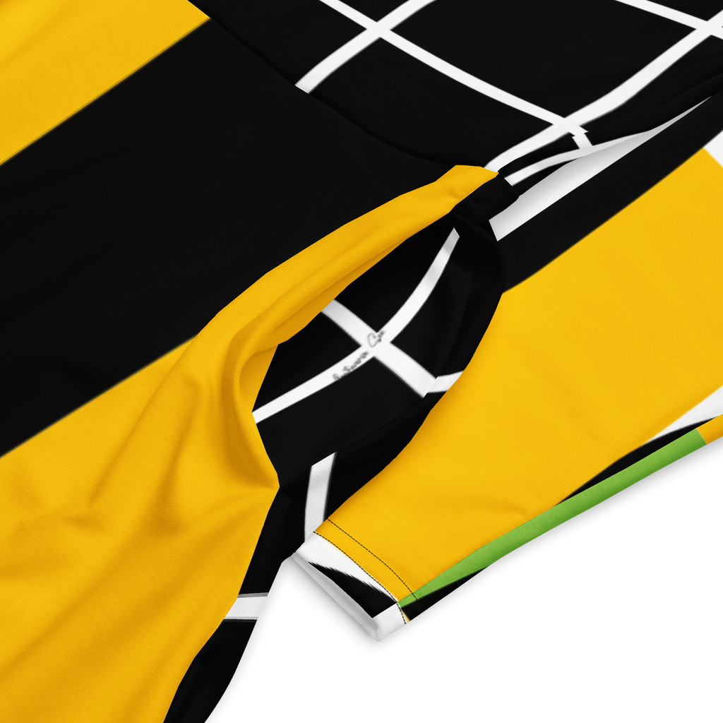 Sunshine Grid Midi Pocket Dress (S-3X)