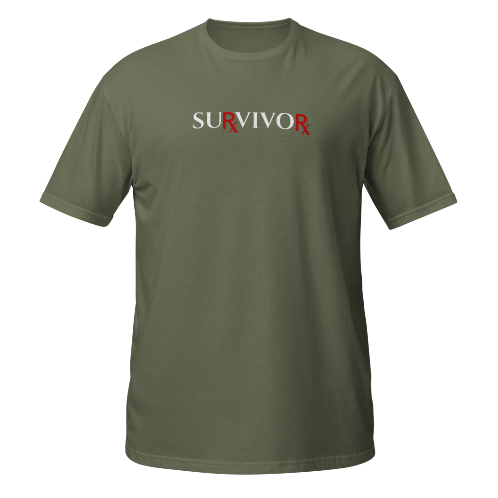 Pharma Drug SURVIVOR T-Shirt (11 color options) S-3X