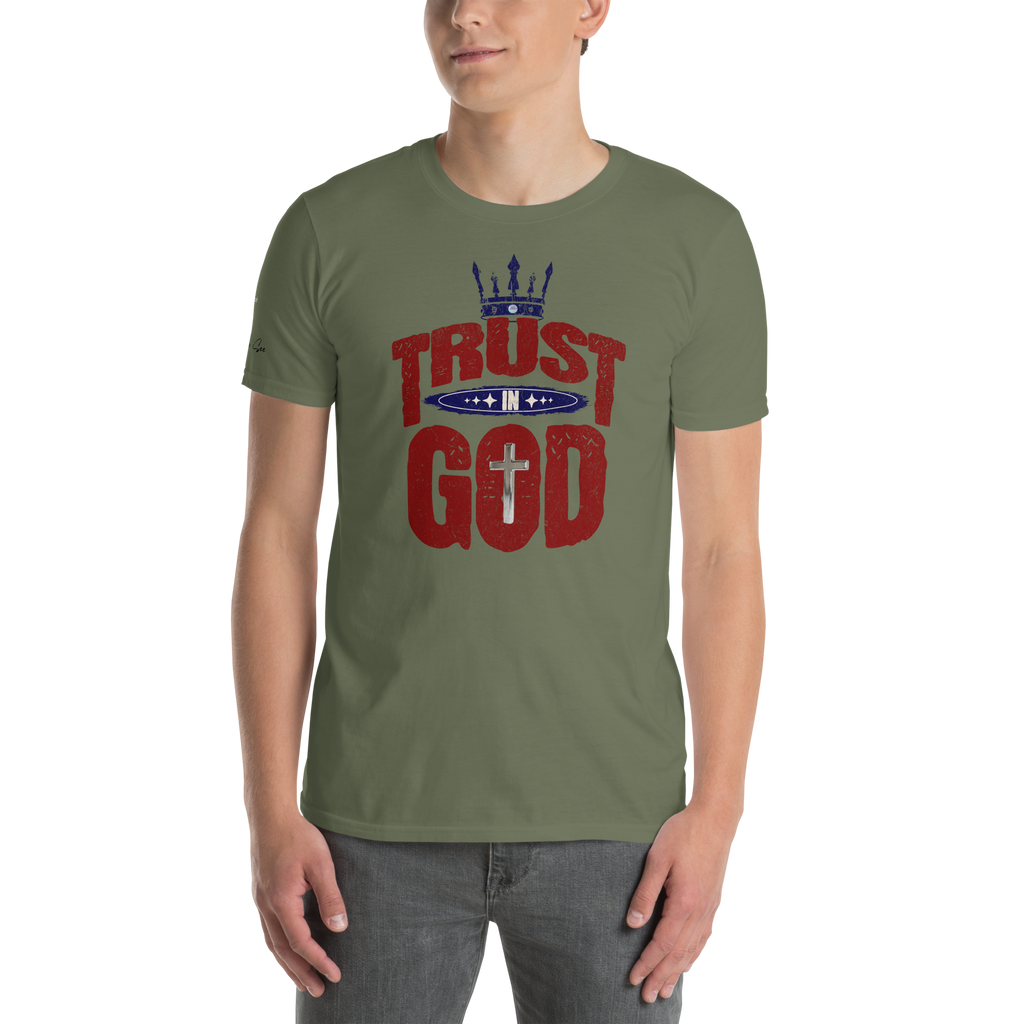 Hallelujah, Amen, and Glory to Him - Faithful Prayers and Trust in God Unisex T-shirt (S-2X) 4 COLORS