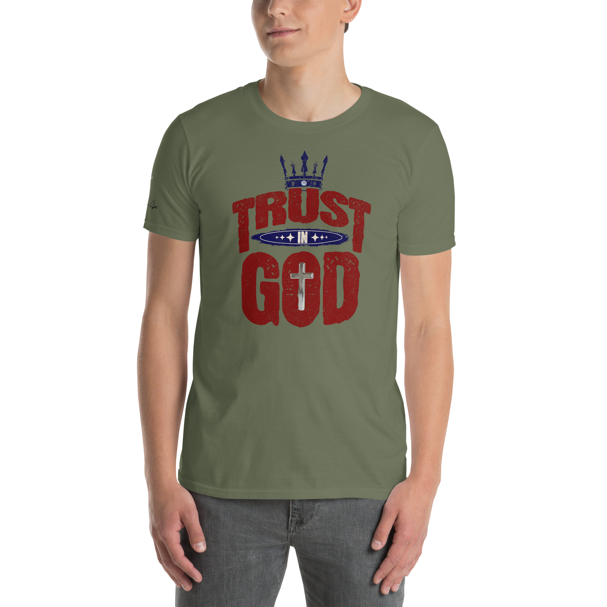 Hallelujah, Amen, and Glory to Him - Faithful Prayers and Trust in God Unisex T-shirt (S-2X) 4 COLORS