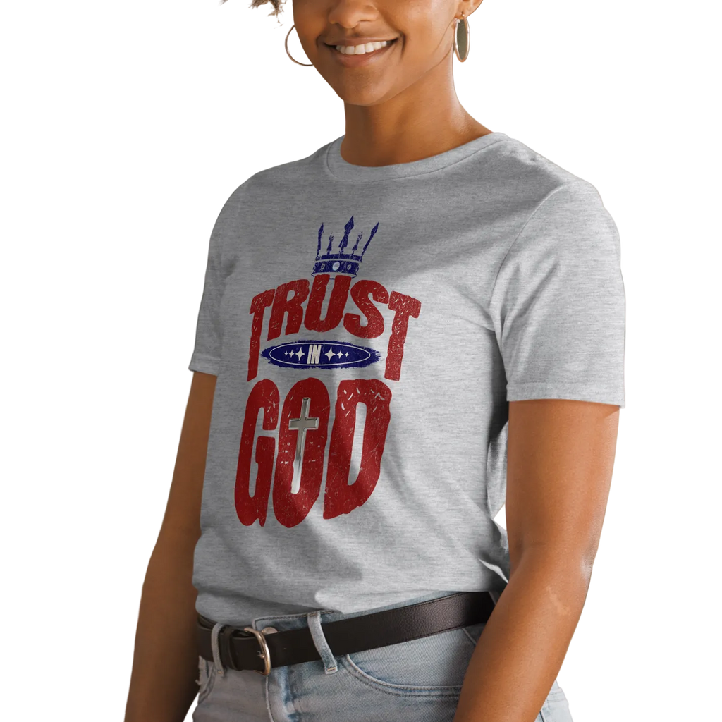 Hallelujah, Amen, and Glory to Him - Faithful Prayers and Trust in God Unisex T-shirt (S-2X) 4 COLORS