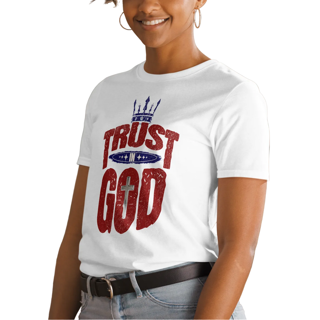 Hallelujah, Amen, and Glory to Him - Faithful Prayers and Trust in God Unisex T-shirt (S-2X) 4 COLORS